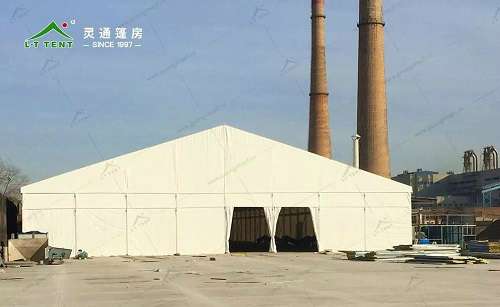 靈通環(huán)保篷房構(gòu)建生態(tài)環(huán)境修復處理中心